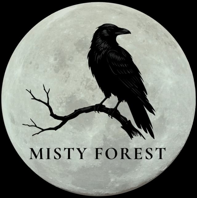 banner of misty forest